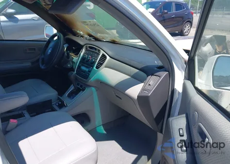 2006 Toyota Highlander V6 z USA, uszkodzony, nr VIN JTEGP21A760114319